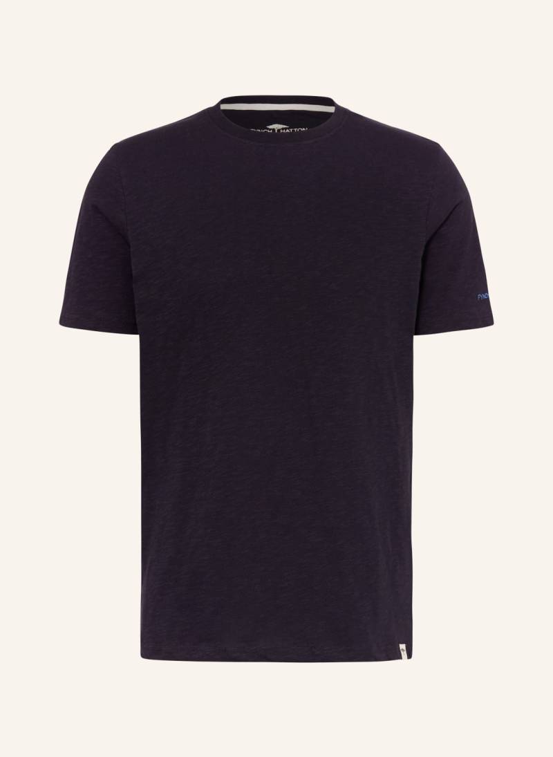 Fynch-Hatton T-Shirt blau von FYNCH-HATTON