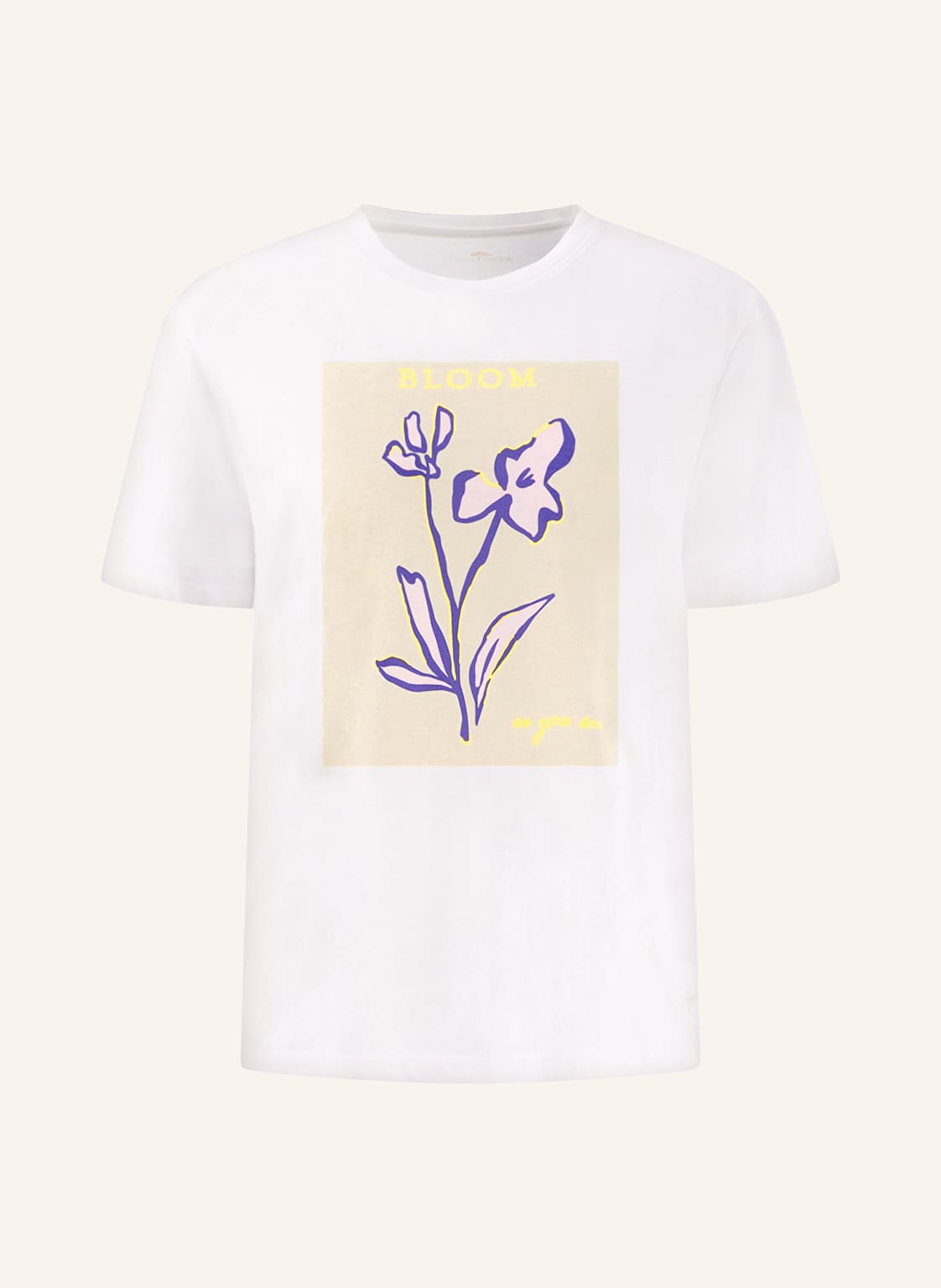 Fynch-Hatton T-Shirt weiss von FYNCH-HATTON