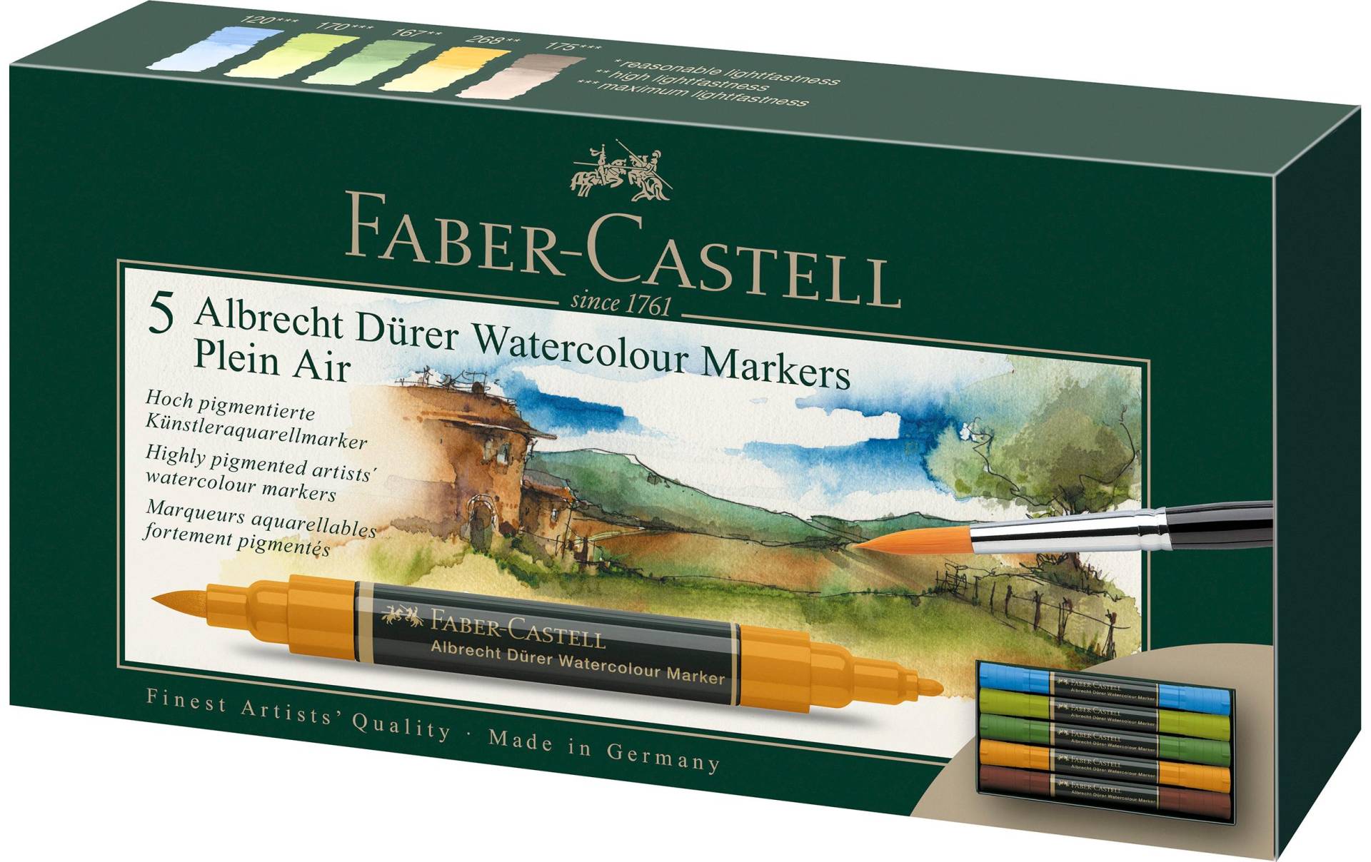 Faber-Castell Aquarellstifte »Albrec« Faber-Castell Aquarellstifte »Albrec« von Faber-Castell