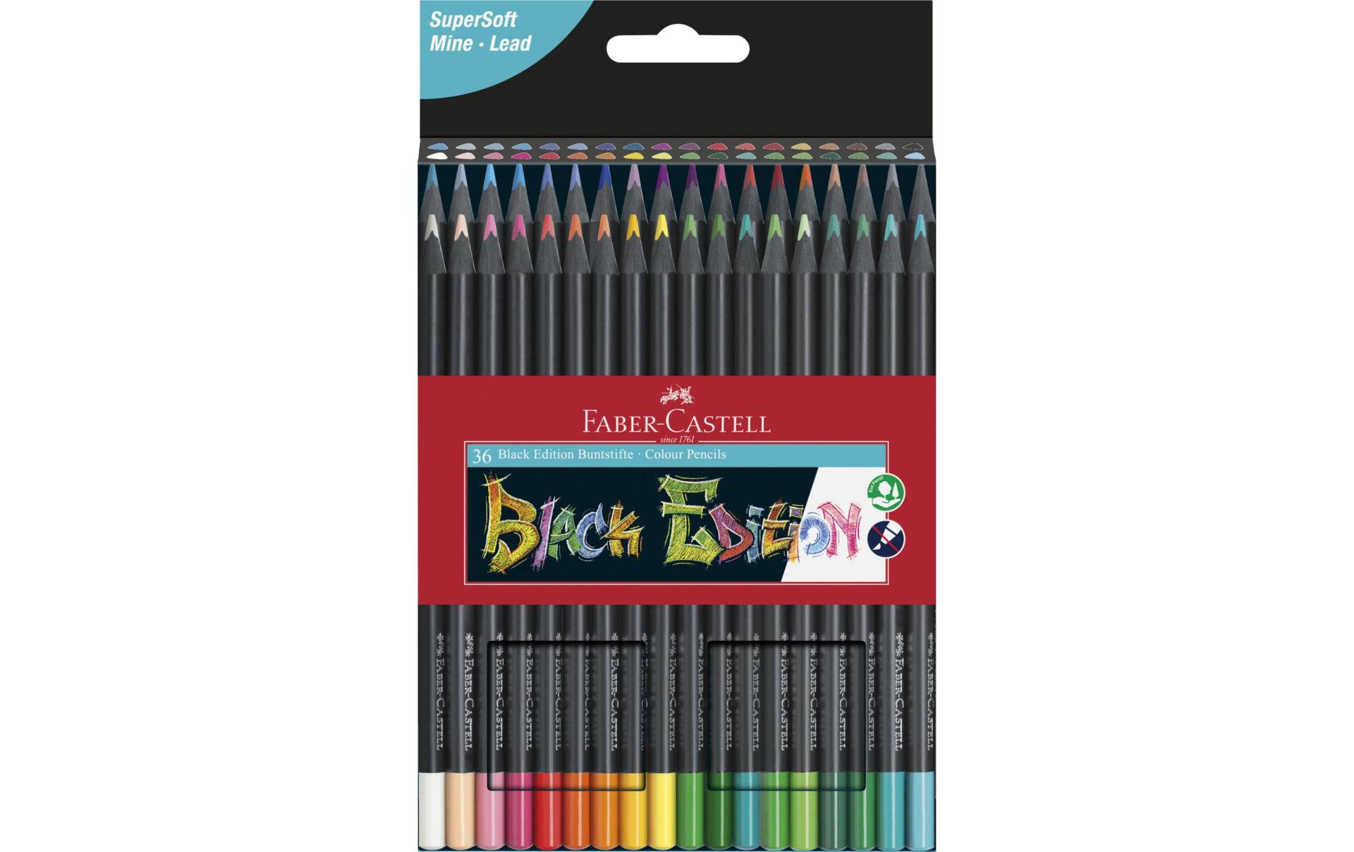 Faber-Castell Buntstift »Black Edit«, Bruchsicher Faber-Castell Buntstift »Black Edit«, Bruchsicher von Faber-Castell