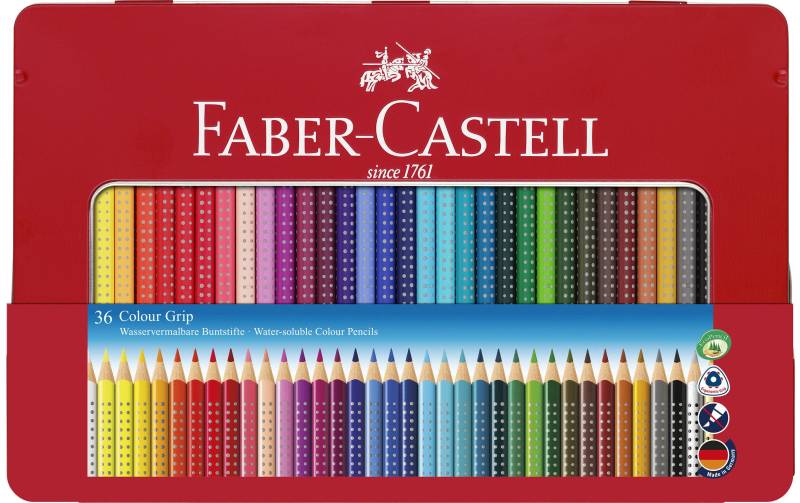 Faber-Castell Buntstift »COLOUR GRI«, Wasservermalbar von Faber-Castell