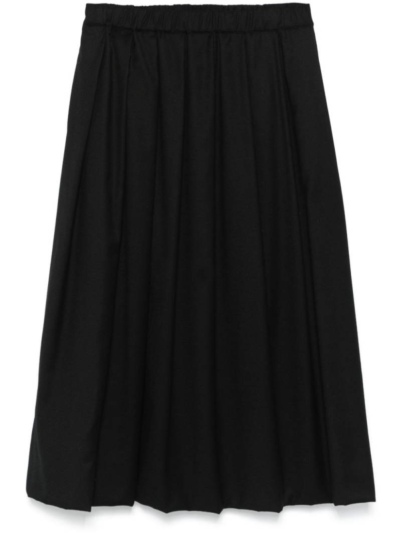 Fabiana Filippi A-line midi skirt - Black von Fabiana Filippi