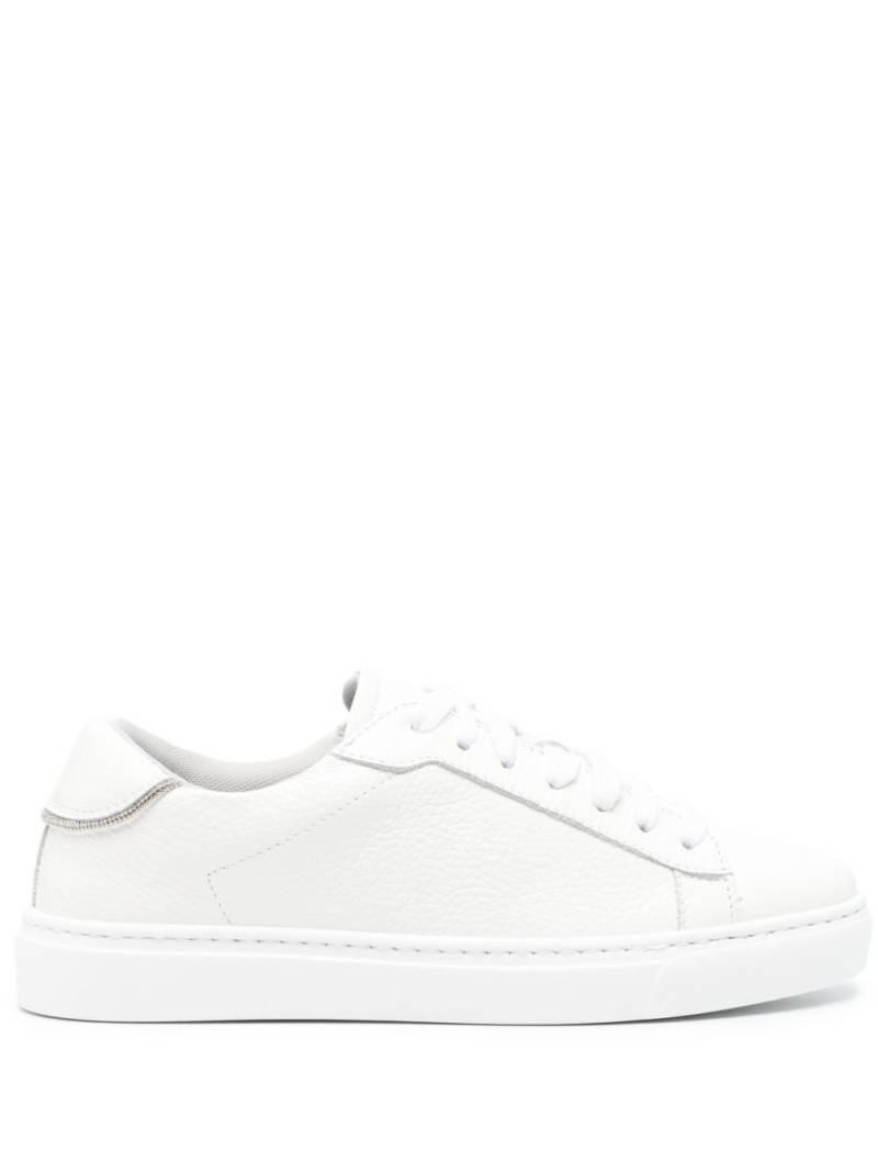 Fabiana Filippi Dalila leather sneakers - White von Fabiana Filippi