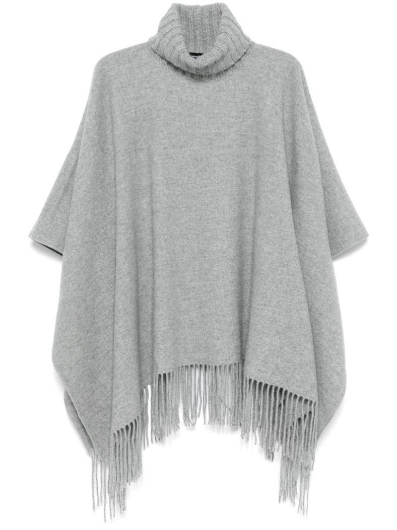 Fabiana Filippi Platinum Lucky poncho - Grey von Fabiana Filippi