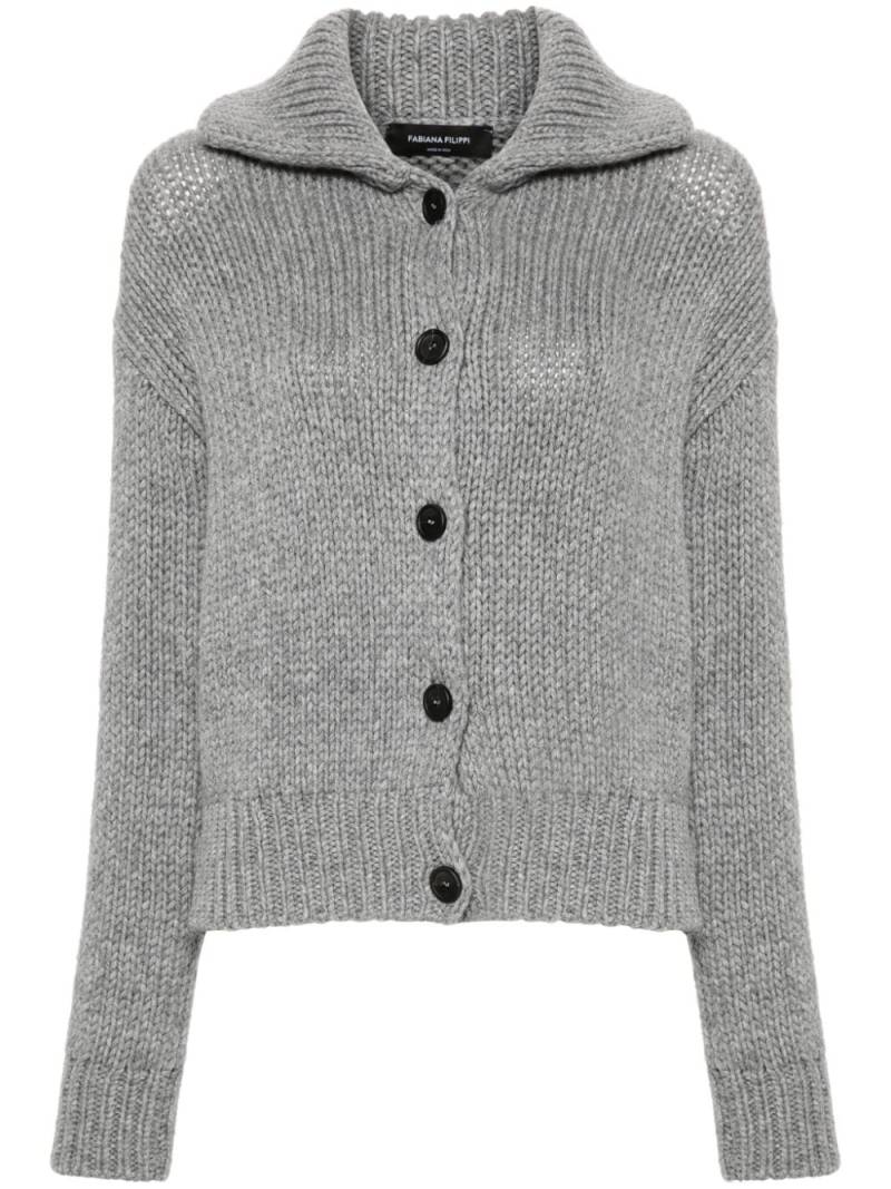 Fabiana Filippi Platinum cardigan - Grey von Fabiana Filippi