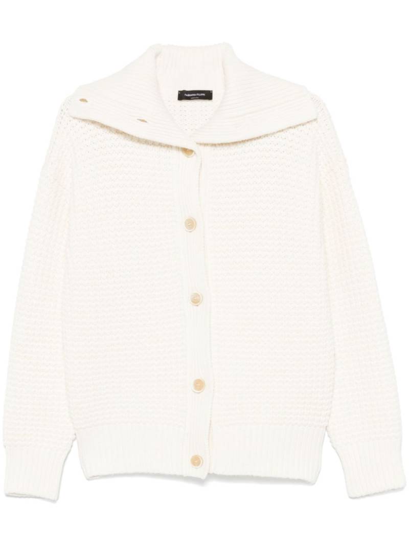 Fabiana Filippi Platinum cardigan - Neutrals von Fabiana Filippi