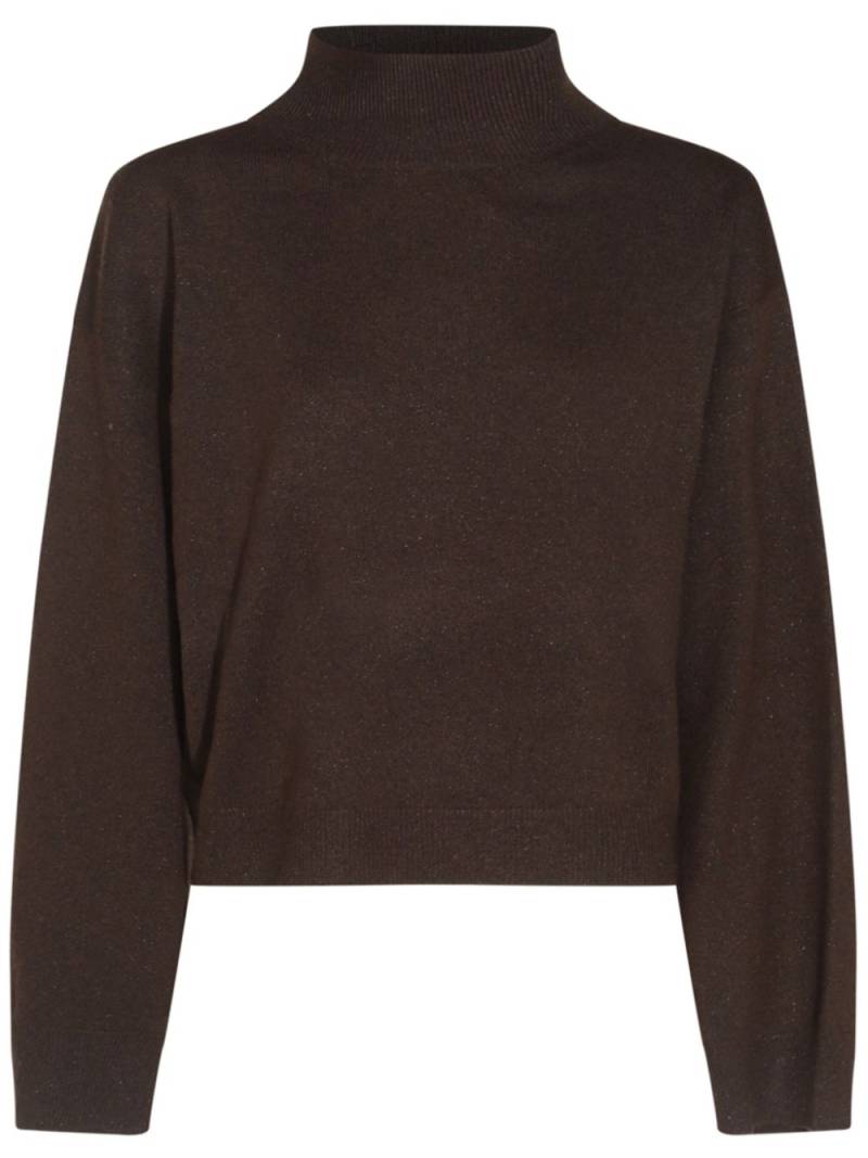 Fabiana Filippi Platinum sweater - Brown von Fabiana Filippi