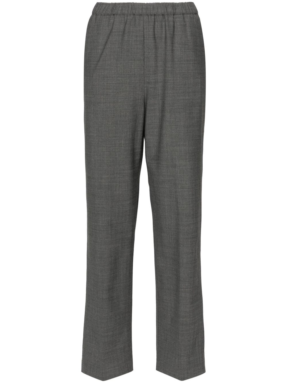 Fabiana Filippi beaded-trim straight trousers - Grey von Fabiana Filippi