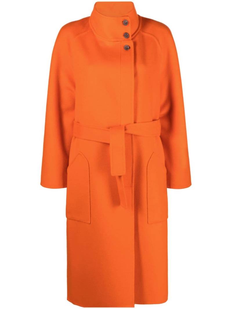 Fabiana Filippi belted single-breasted coat - Orange von Fabiana Filippi