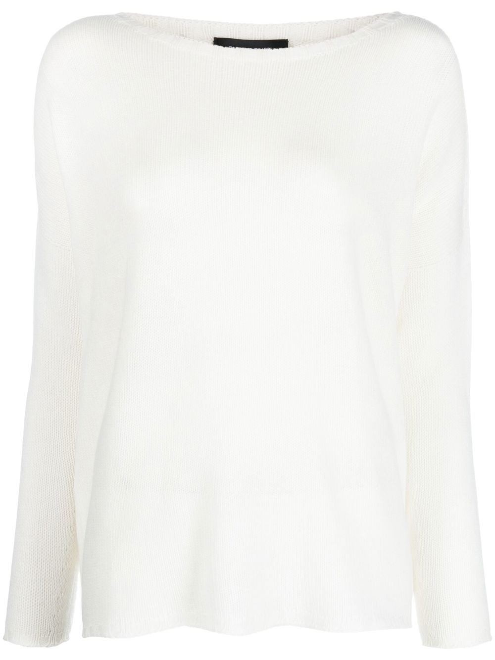 Fabiana Filippi boat-neck cashmere jumper - White von Fabiana Filippi