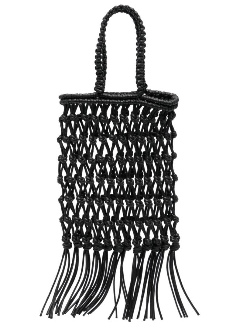 Fabiana Filippi braided tote bag - Black von Fabiana Filippi