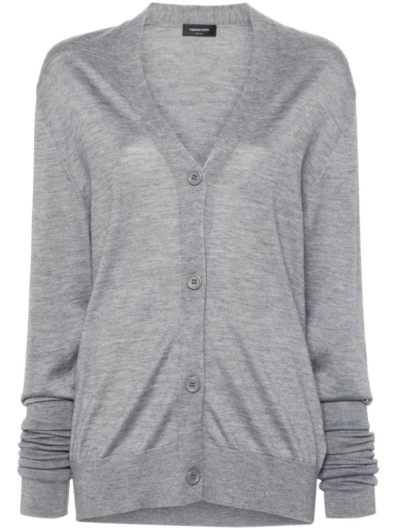 Fabiana Filippi button-up cardigan - Grey von Fabiana Filippi