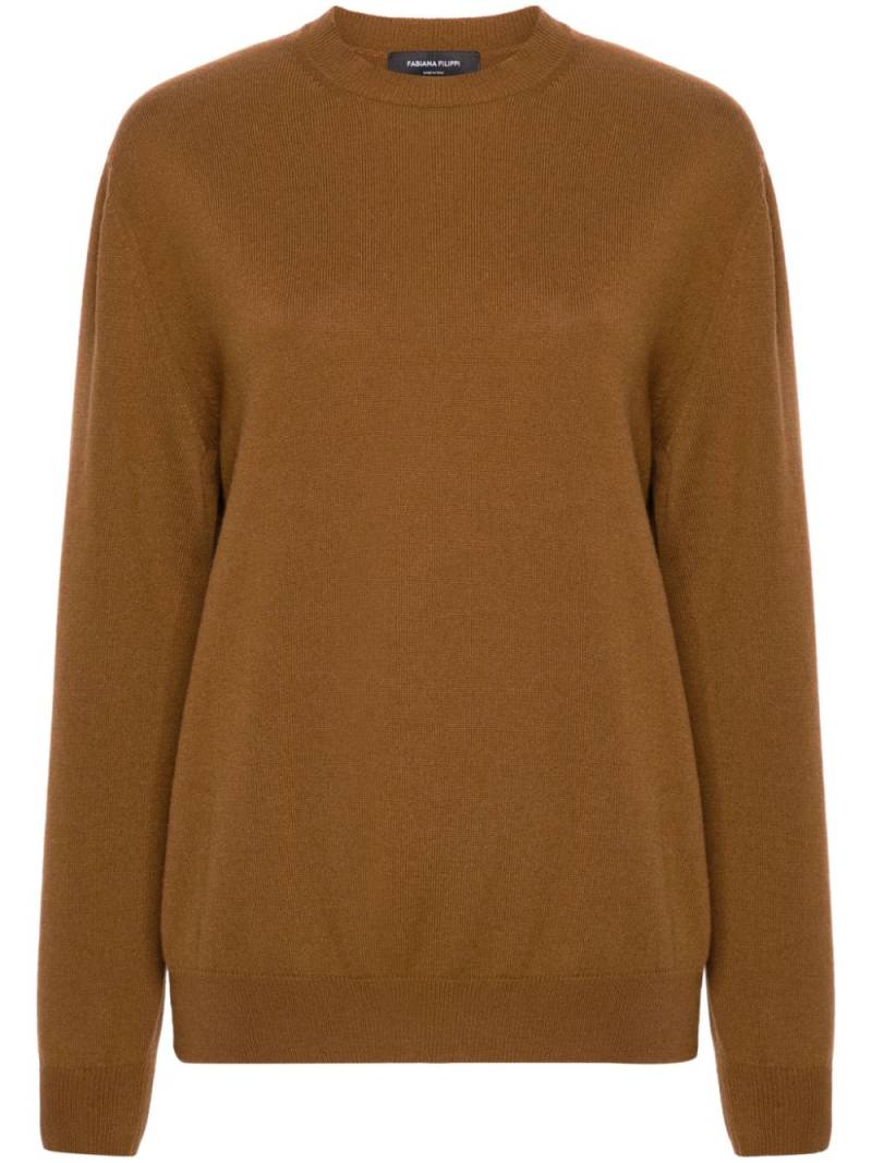 Fabiana Filippi cashmere sweater - Brown von Fabiana Filippi