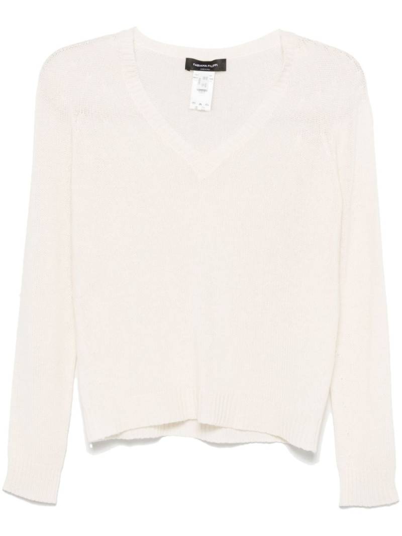 Fabiana Filippi cashmere sweater - Neutrals von Fabiana Filippi