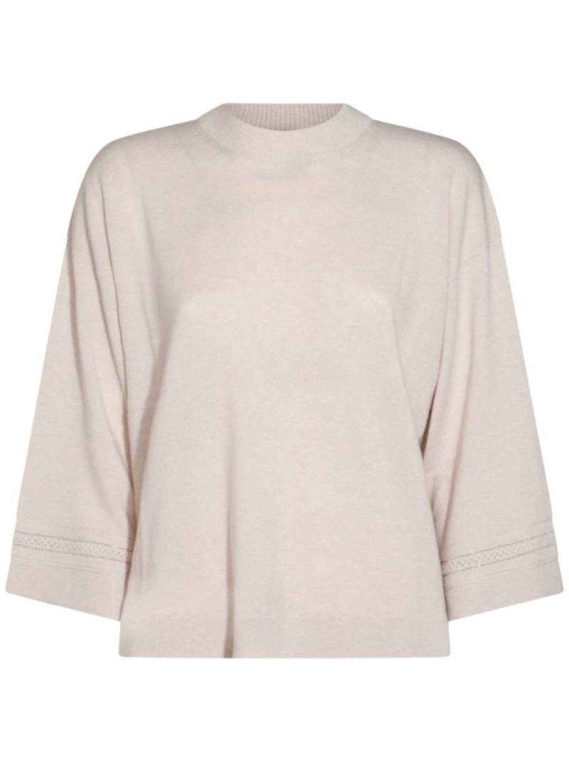 Fabiana Filippi cashmere sweater - Neutrals von Fabiana Filippi