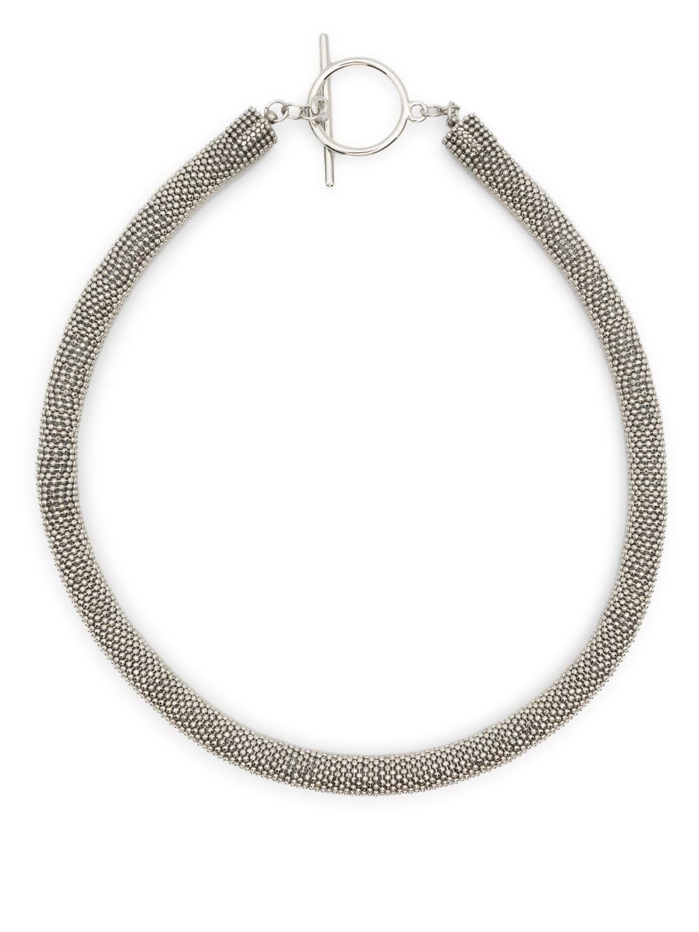 Fabiana Filippi chunky bead-chain necklace - Silver von Fabiana Filippi