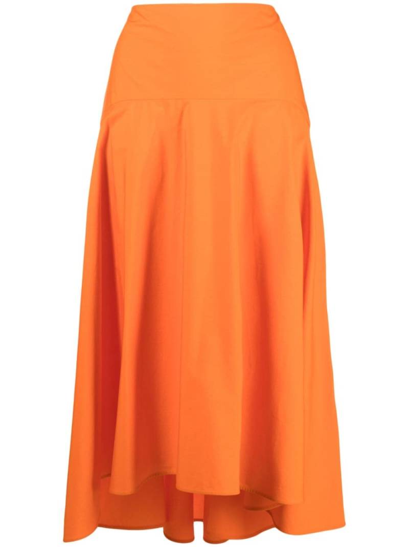 Fabiana Filippi cotton midi skirt - Orange von Fabiana Filippi