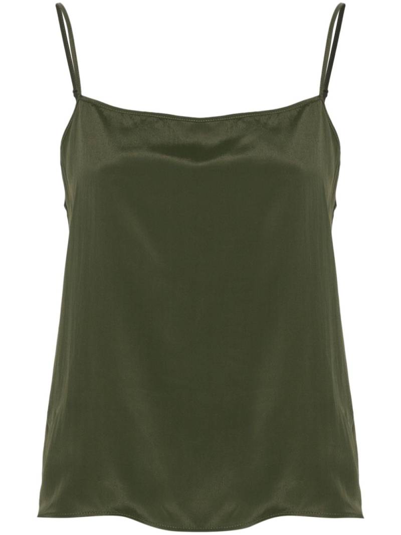 Fabiana Filippi crepe de chine slip top - Green von Fabiana Filippi