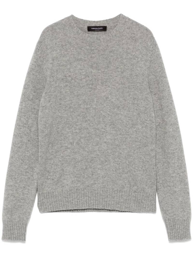 Fabiana Filippi crew neck sweater - Grey von Fabiana Filippi