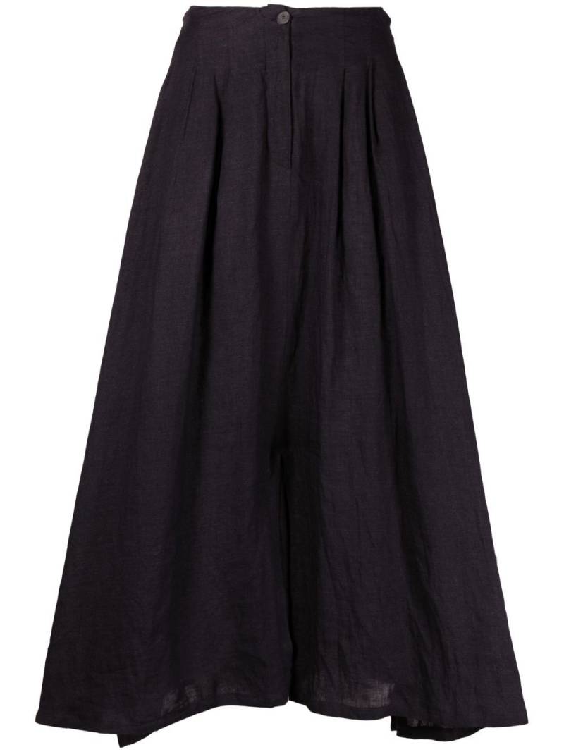 Fabiana Filippi cropped wide-leg trousers - Grey von Fabiana Filippi