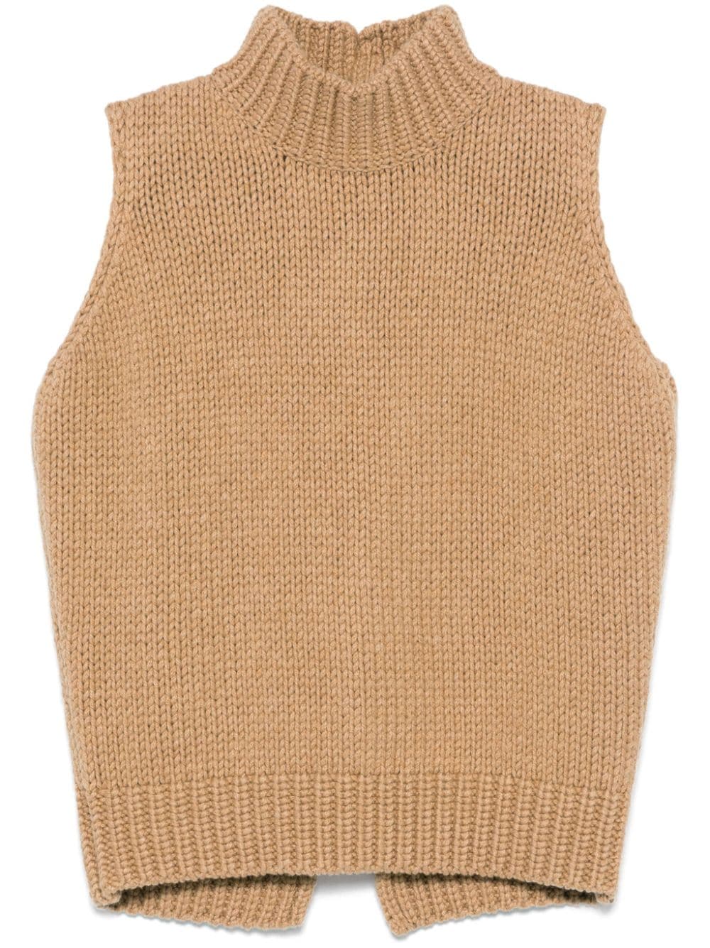 Fabiana Filippi cut-out top - Neutrals von Fabiana Filippi