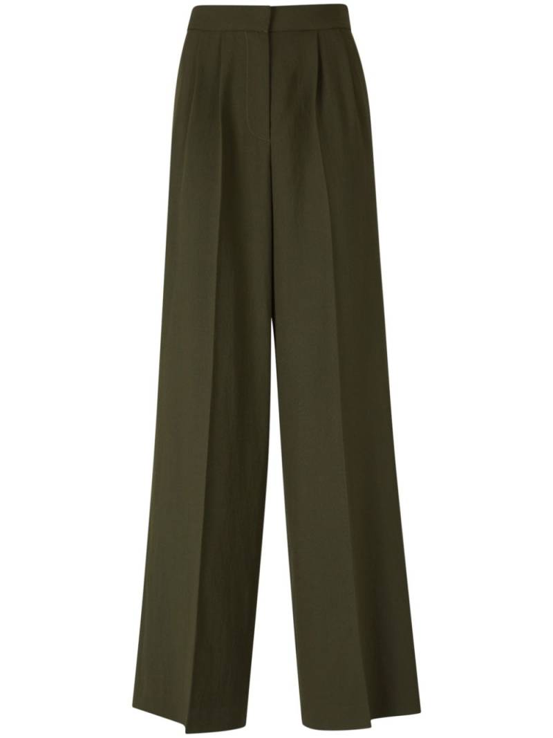 Fabiana Filippi darted trousers - Green von Fabiana Filippi