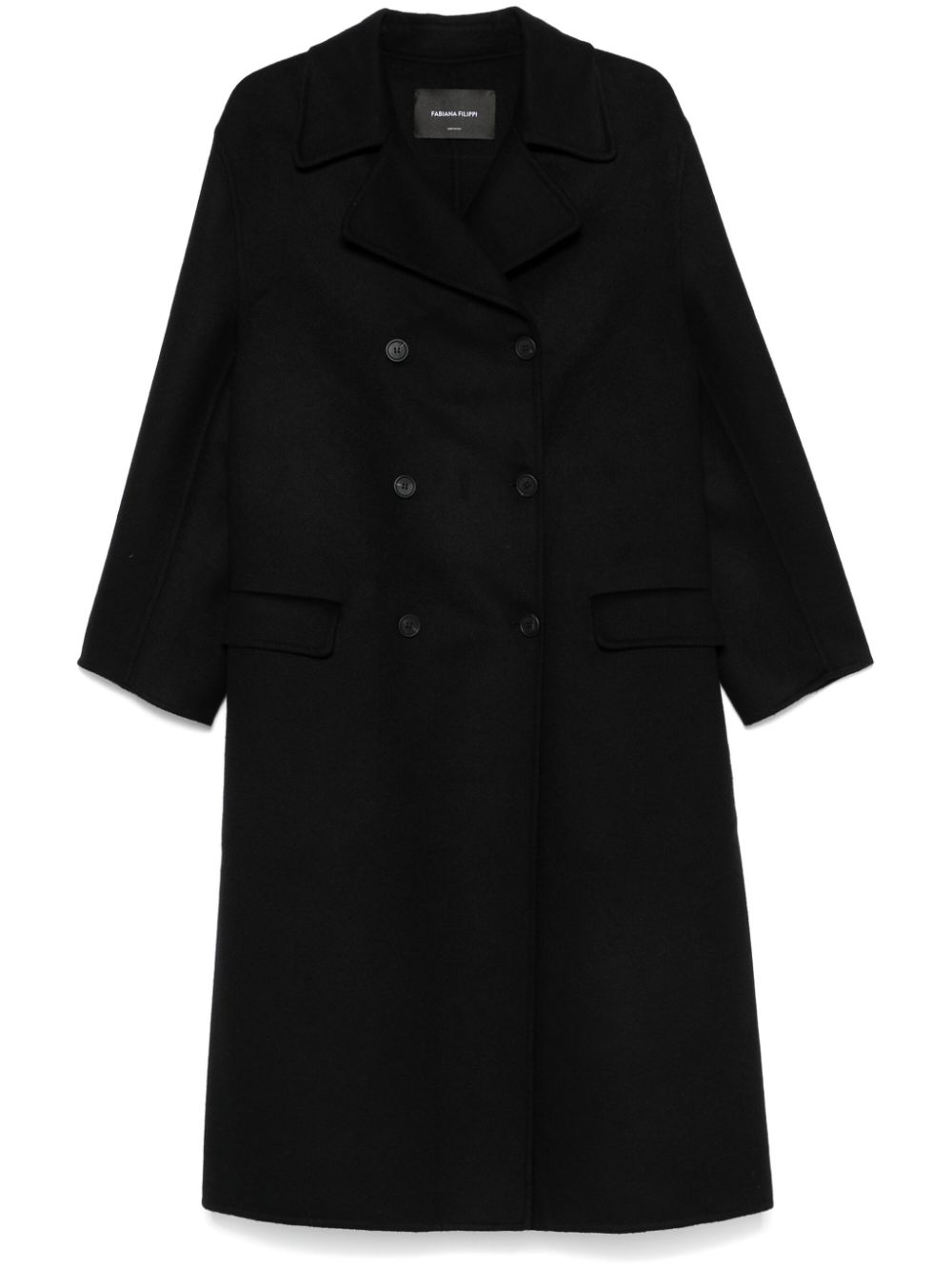 Fabiana Filippi double-breasted coat - Black von Fabiana Filippi