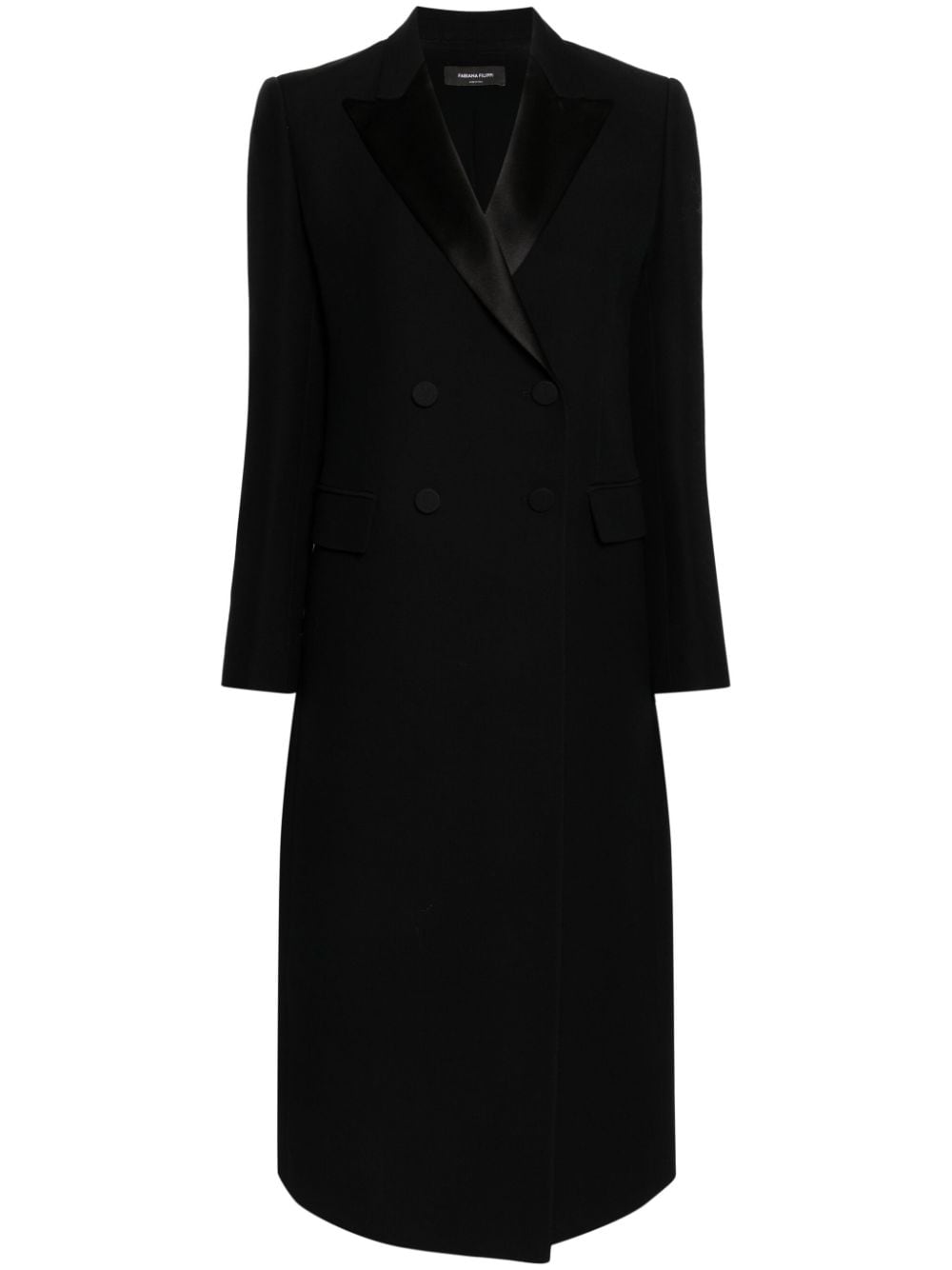 Fabiana Filippi double-breasted coat - Black von Fabiana Filippi