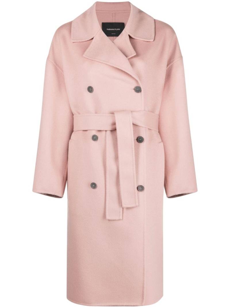 Fabiana Filippi double-breasted coat - Pink von Fabiana Filippi