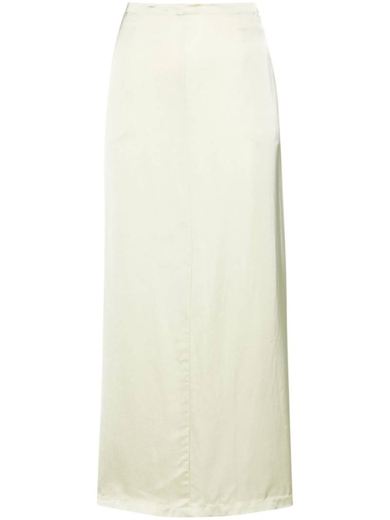 Fabiana Filippi drawstring-waist maxi skirt - Green von Fabiana Filippi