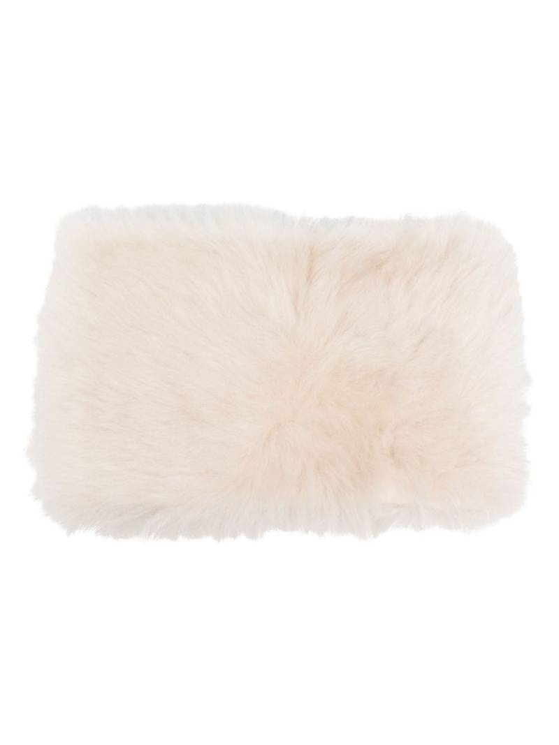 Fabiana Filippi faux-fur scarf - White von Fabiana Filippi