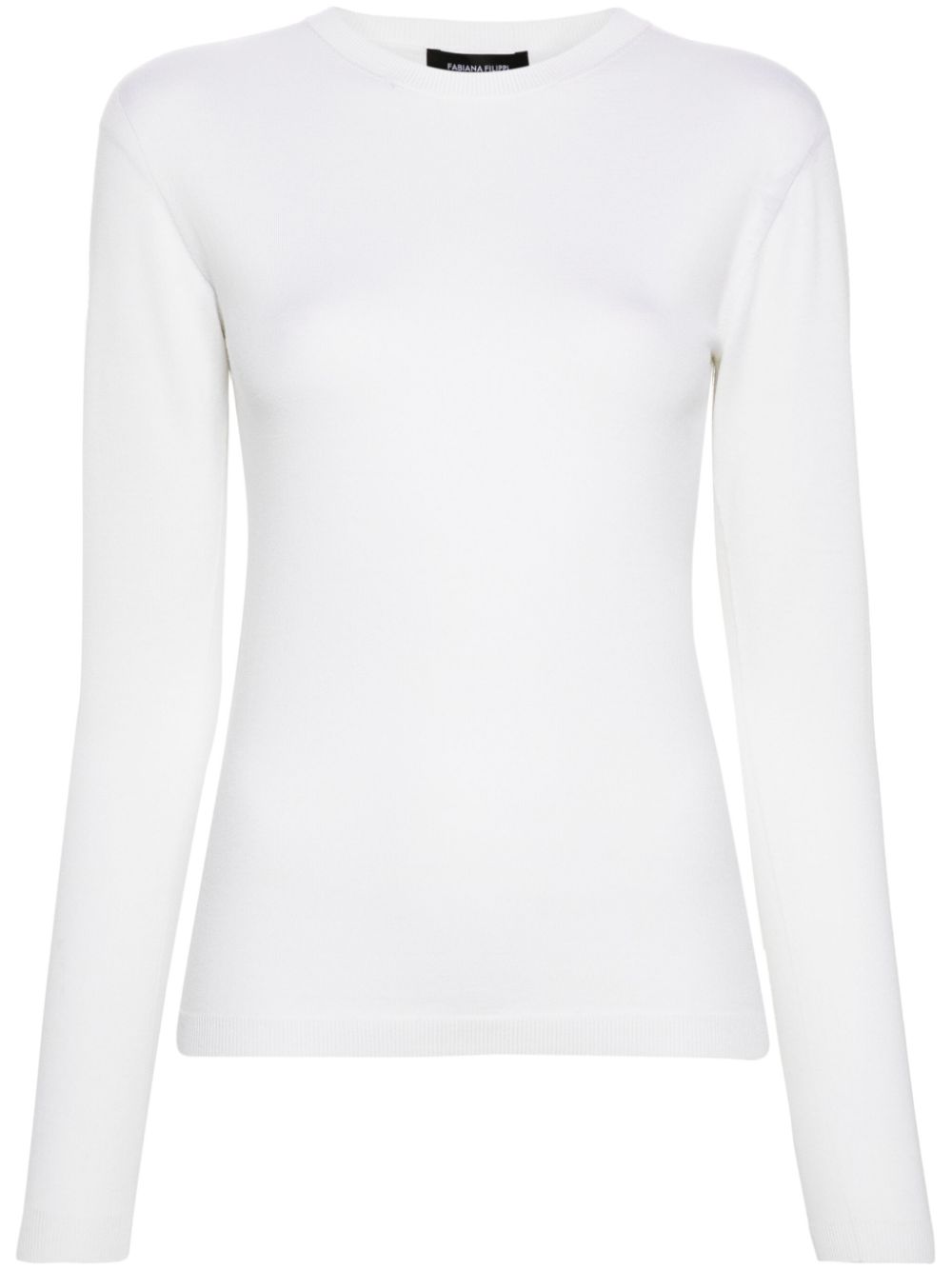 Fabiana Filippi fine-knit sweater - White von Fabiana Filippi