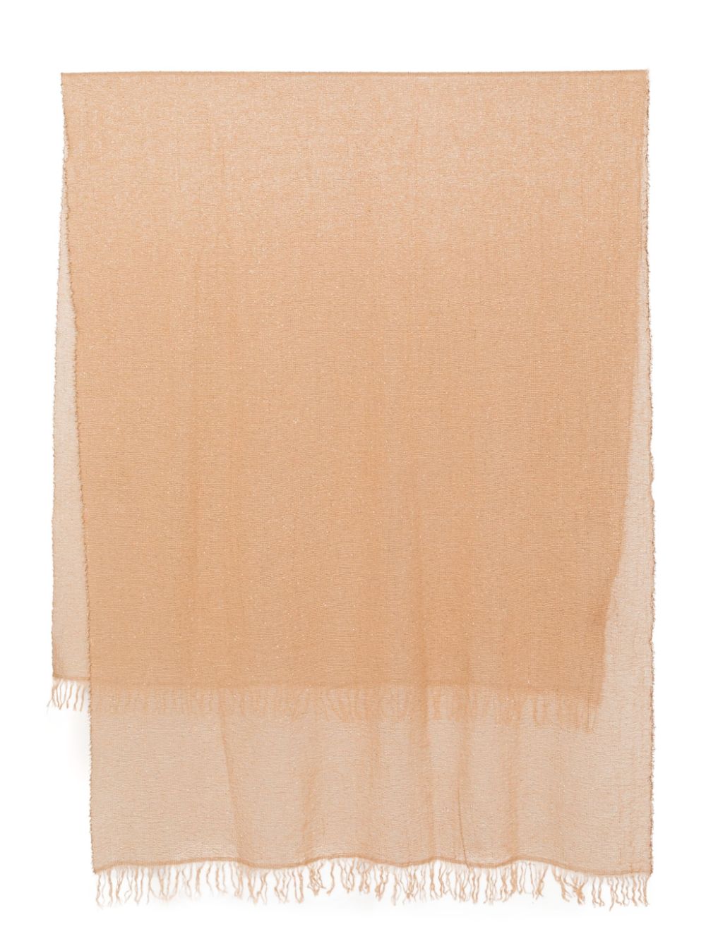 Fabiana Filippi fringed scarf - Neutrals von Fabiana Filippi