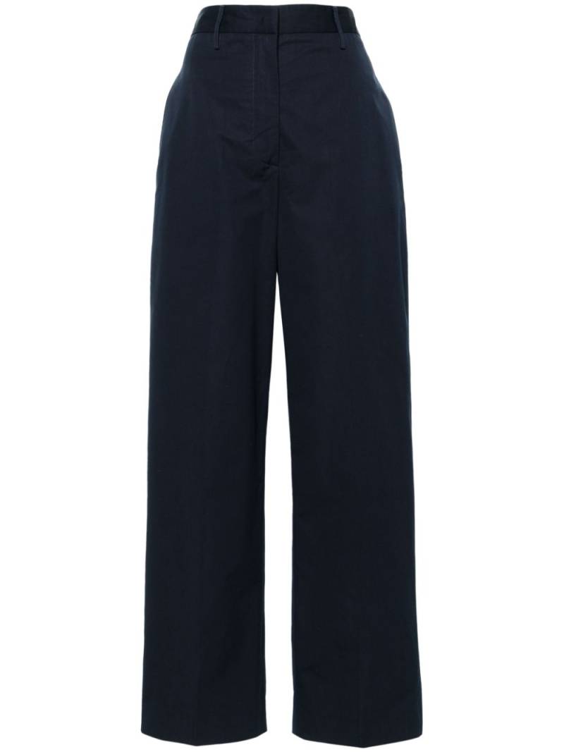 Fabiana Filippi high-waist wide-leg trousers - Blue von Fabiana Filippi