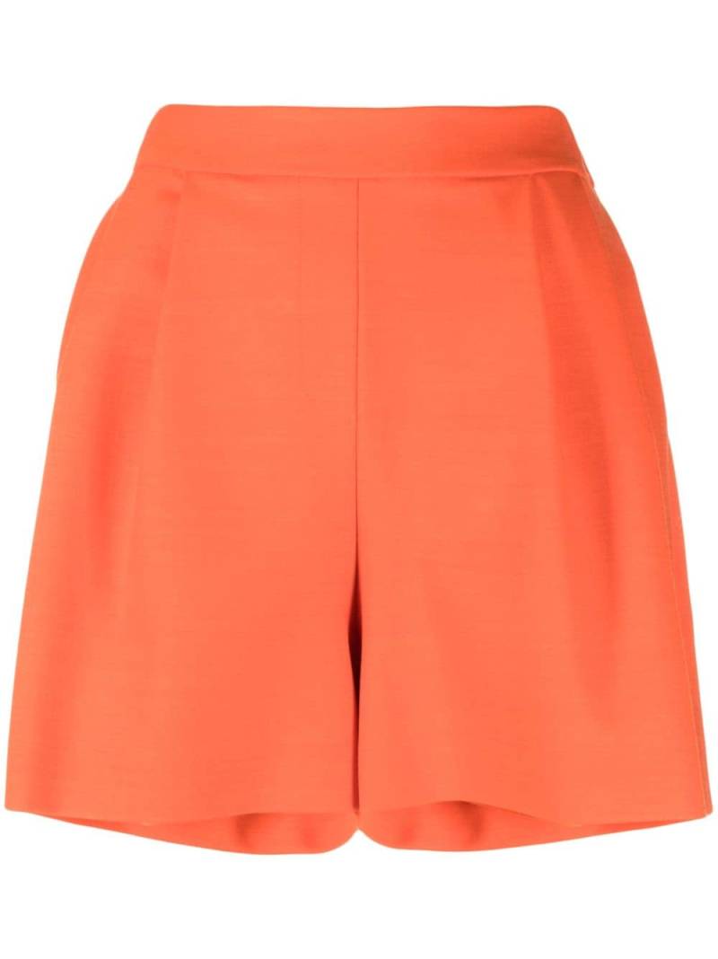 Fabiana Filippi high-waisted pleated shorts - Orange von Fabiana Filippi