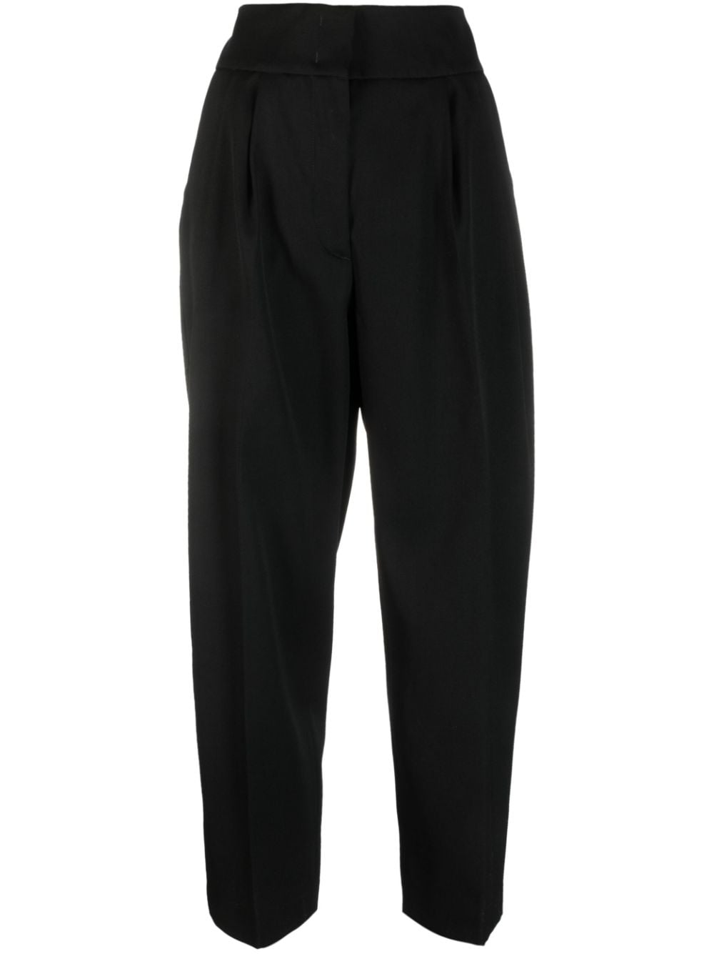 Fabiana Filippi high-waisted tapered trousers - Black von Fabiana Filippi