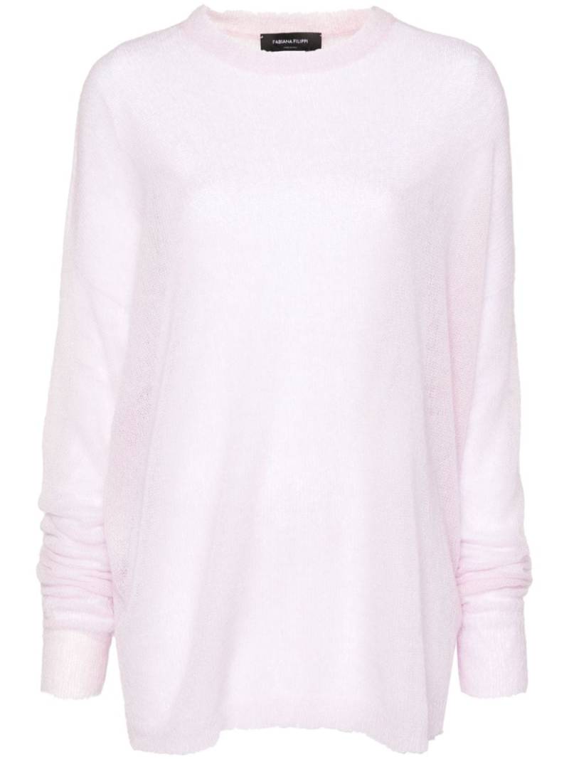 Fabiana Filippi honeycomb-knit jumper - Pink von Fabiana Filippi