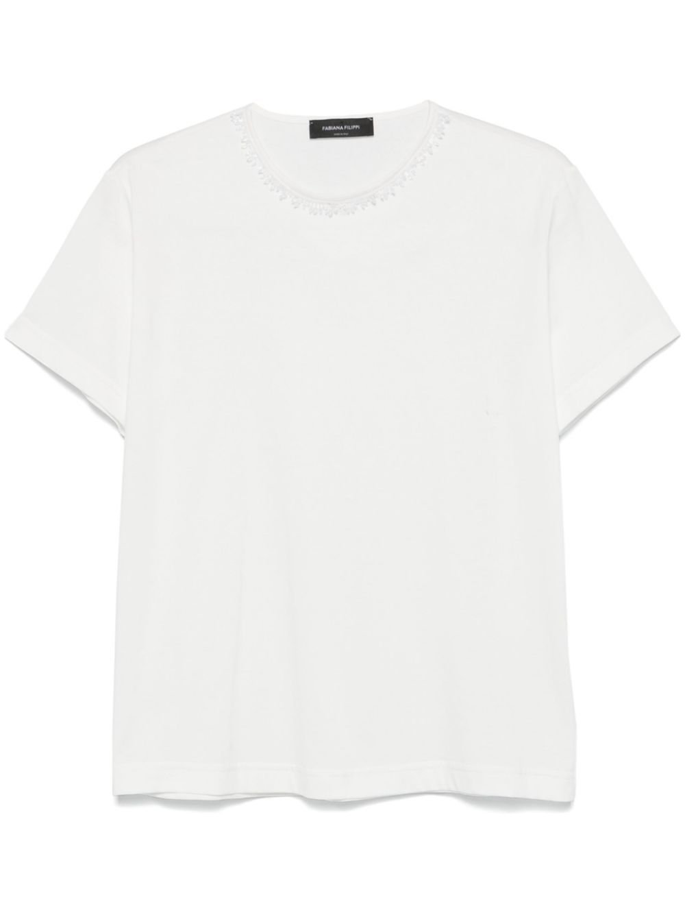 Fabiana Filippi jersey T-shirt - White von Fabiana Filippi