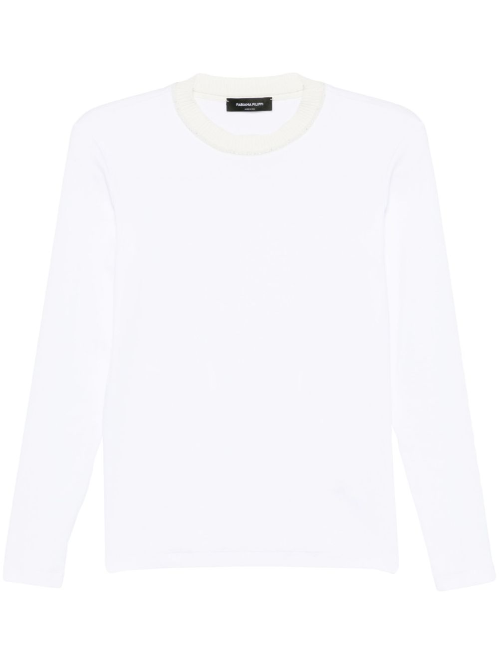 Fabiana Filippi jersey T-shirt - White von Fabiana Filippi