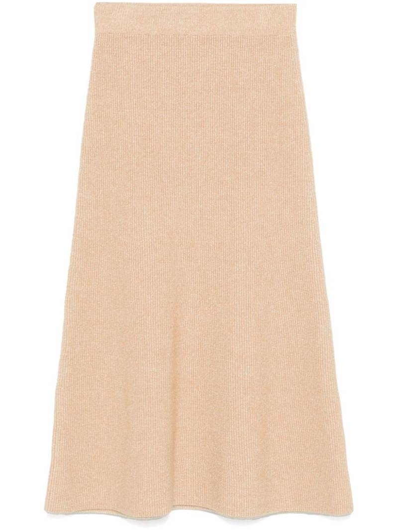 Fabiana Filippi knitted midi skirt - Neutrals von Fabiana Filippi