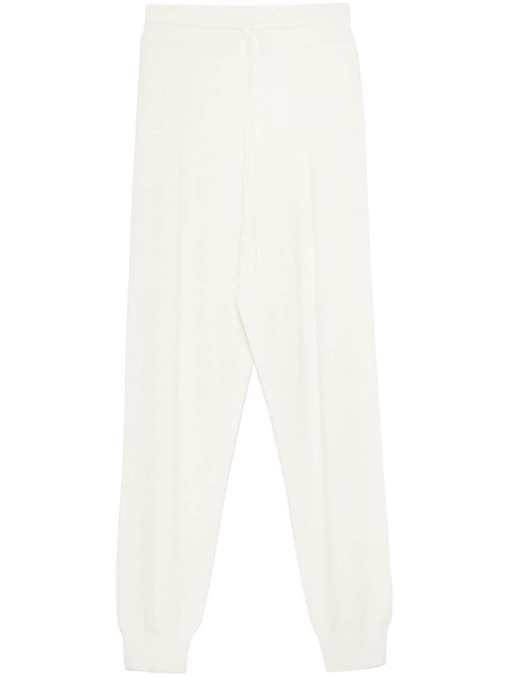 Fabiana Filippi knitted track pants - White von Fabiana Filippi