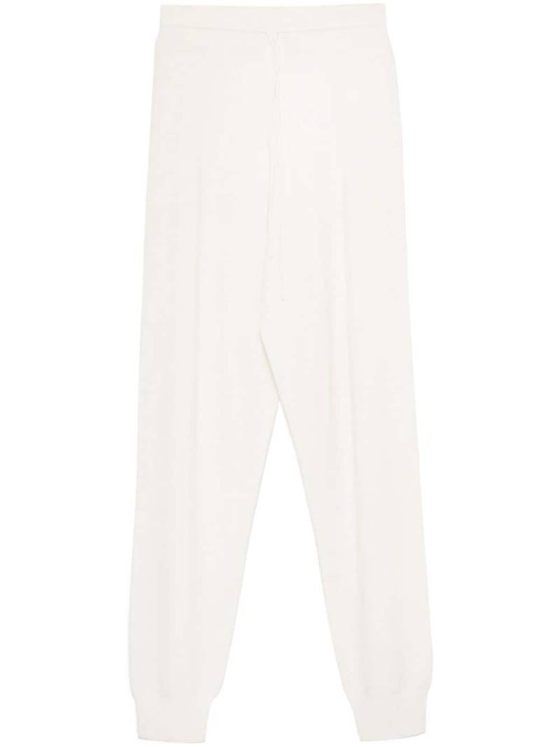 Fabiana Filippi knitted track pants - White von Fabiana Filippi