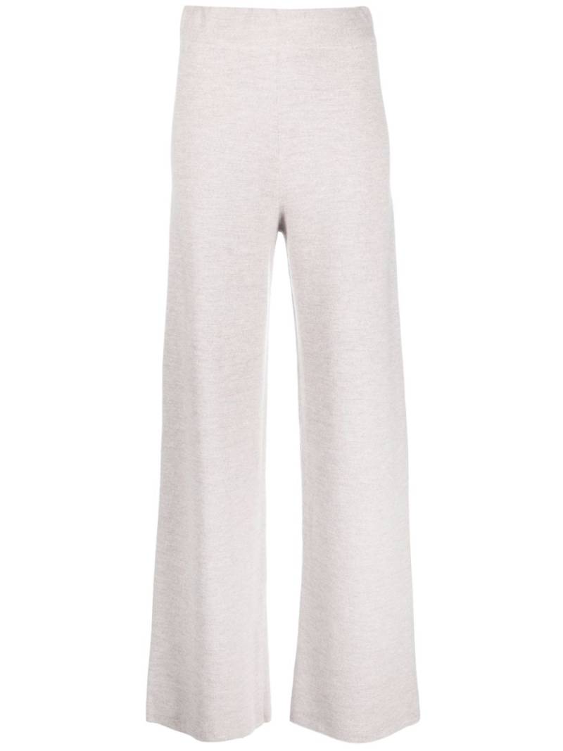 Fabiana Filippi knitted wool wide-leg trousers - Neutrals von Fabiana Filippi