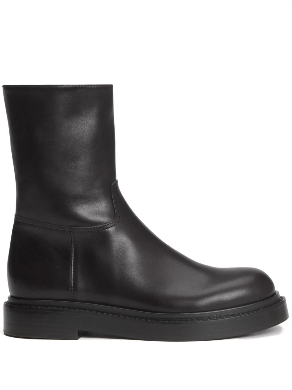 Fabiana Filippi leather boots - Black von Fabiana Filippi