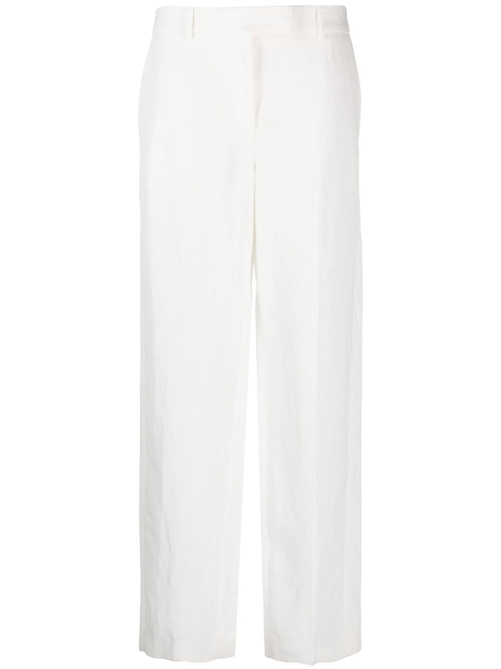 Fabiana Filippi linen-blend straight leg trousers - White von Fabiana Filippi