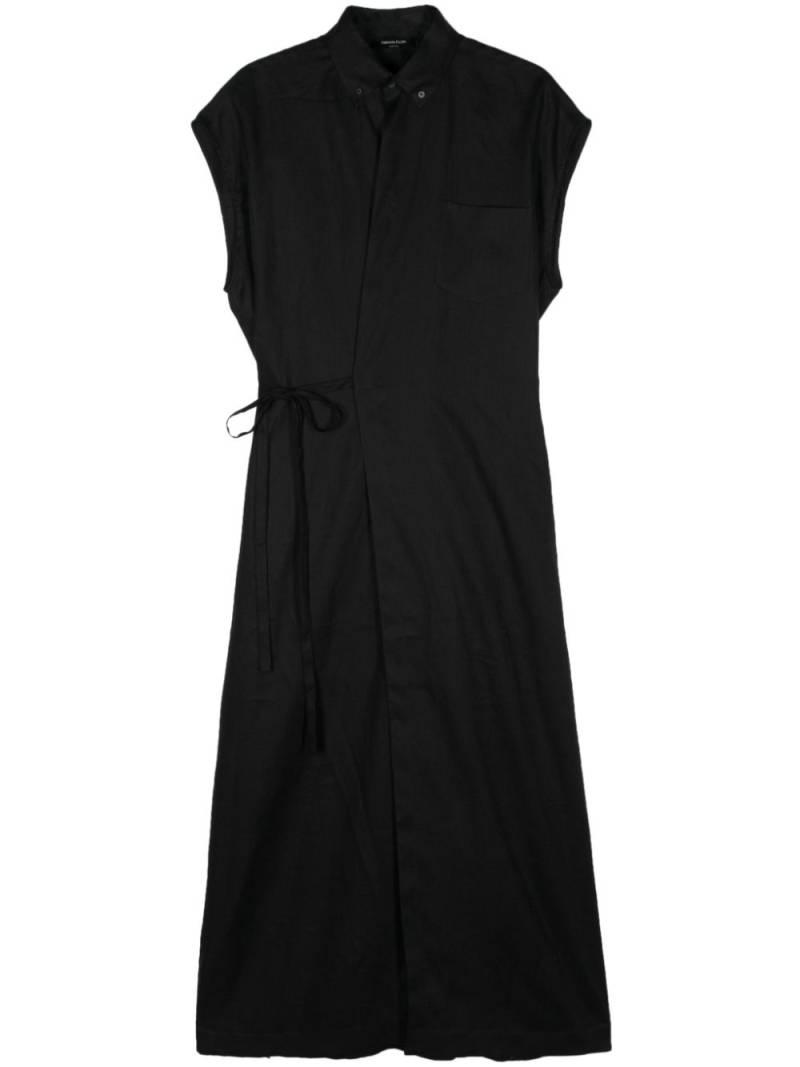 Fabiana Filippi linen maxi dress - Black von Fabiana Filippi