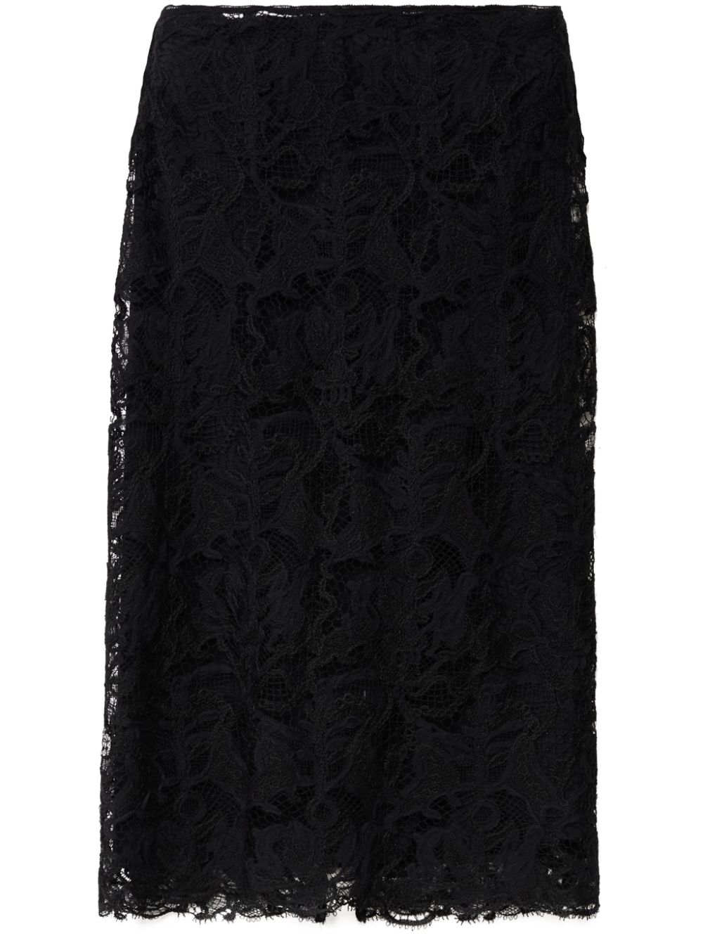 Fabiana Filippi macramé lace skirt - Black von Fabiana Filippi