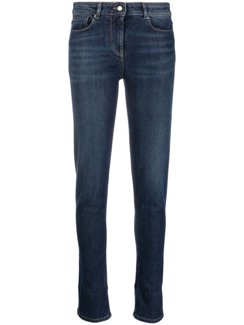 Fabiana Filippi mid-rise slim-cut jeans - Blue von Fabiana Filippi