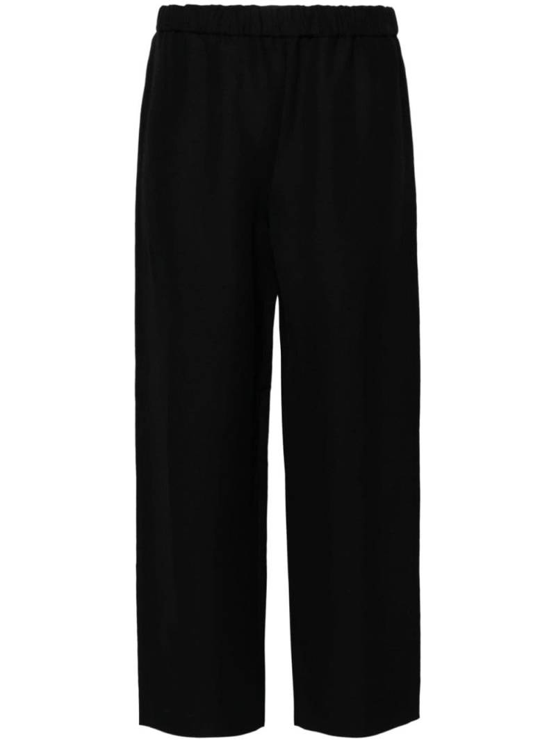 Fabiana Filippi mid-waist tapered trousers - Black von Fabiana Filippi