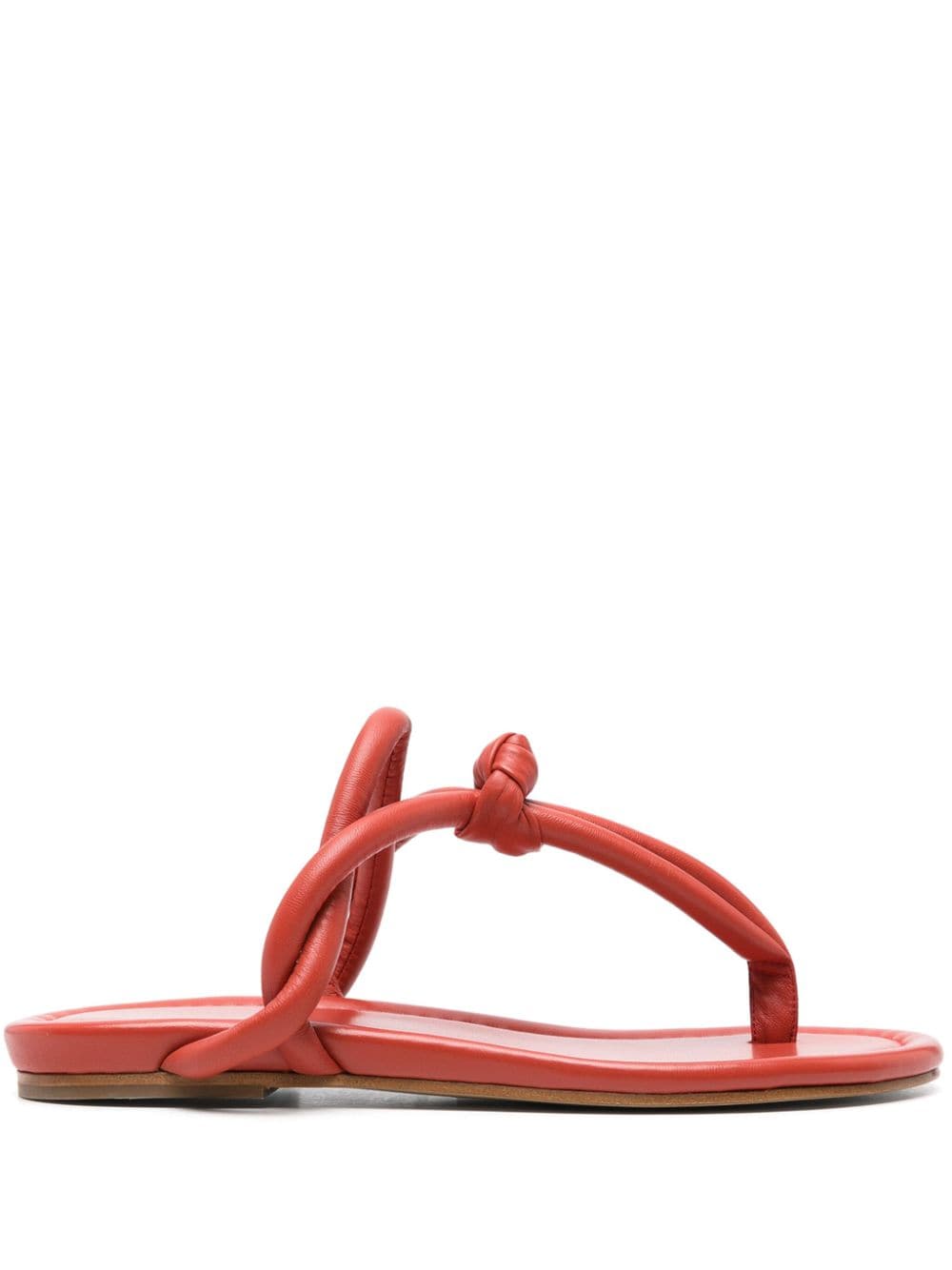 Fabiana Filippi padded thong-strap sandals - Red von Fabiana Filippi